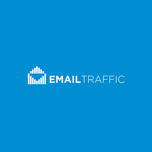 Email logo with the title 'Logo concept for an email marketing'