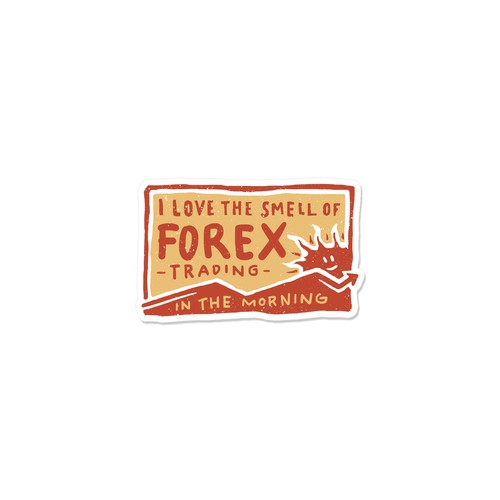 Manual design with the title 'Forex Trading Sticker'