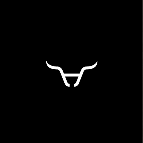 Cycling design with the title 'Handlebar Ranch simple logo design'