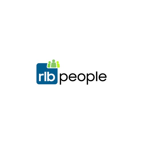 Recruitment logo with the title 'RLB people'