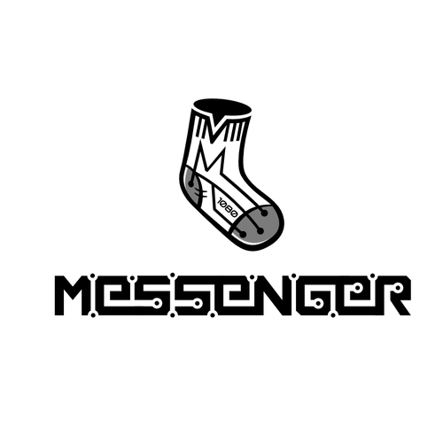 Logo with the title 'A logo for a tool on GitHub called Messenger'