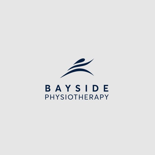 Clinic brand with the title 'Eye-catching new logo and brand identity for an established Physiotherapy clinic'