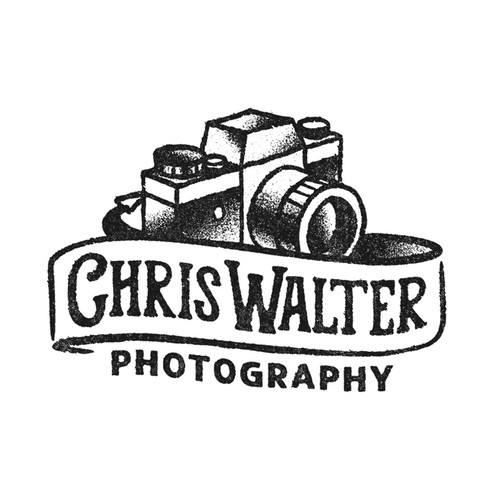 Old school logo with the title 'Chris Walter Photographer'