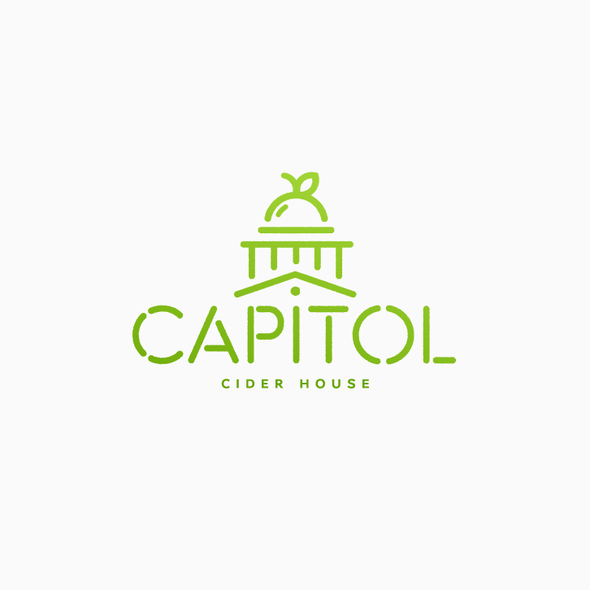 Washington DC logo with the title 'Capitol cider house'