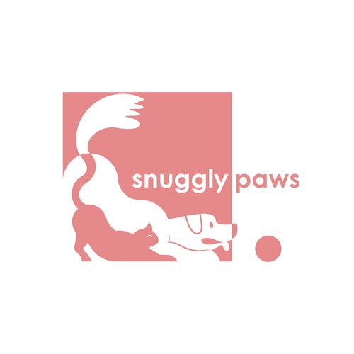 Paw logo with the title 'Pet store'