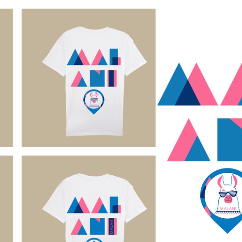 Community t-shirt with the title 'Design variants for Malani'