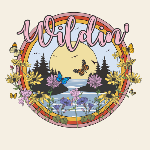 Vintage t-shirt with the title 'Vintage T-shirt Design'