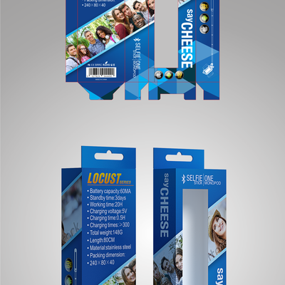 SAY CHEESE - SELFIE STICK BOX PACKAGING