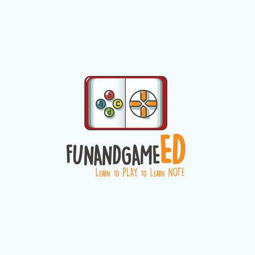 Education logo with the title 'funandgamED'