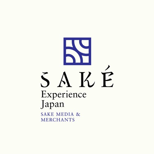 Asian logo with the title 'Sake Experience Japan'
