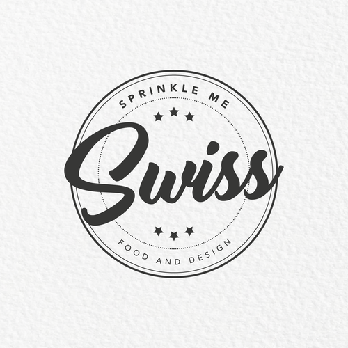 Swiss logo with the title 'Sprinkle Me Swiss'
