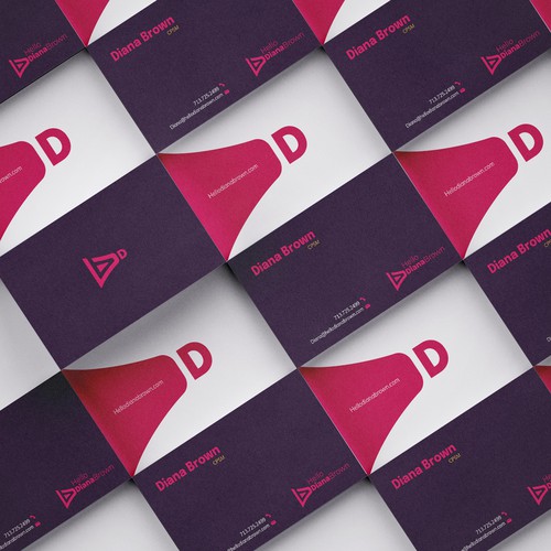 Consulting design with the title 'Marketing Brand Identity'