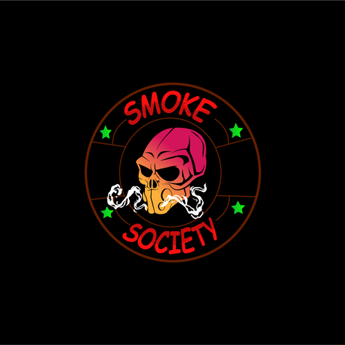 Smoker logo with the title 'Smoke Society'