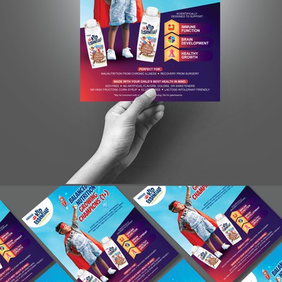 Flyer Design for Nestle Boost  - Kids