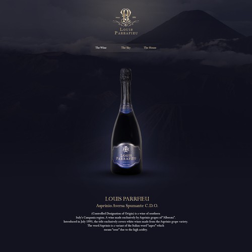 Coding website with the title 'Webdesign, Coding and Wordpress Implementation for Louis Parrafieu'