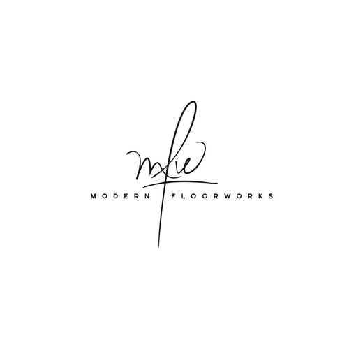 Floor design with the title 'Modern Floorworks'