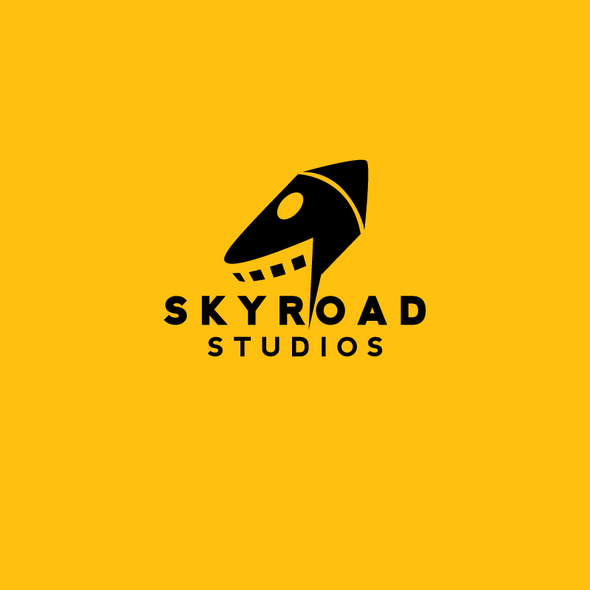 Modern design with the title 'Inspiring Film Studio Logo'