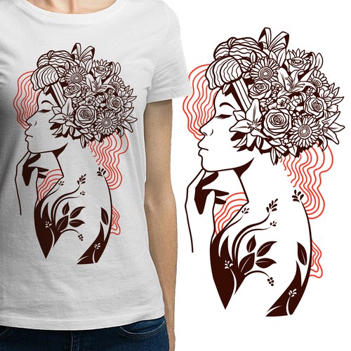 African American design with the title 'African American Girl/Teen Design'