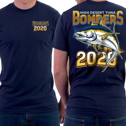 Tuna design with the title 'High Desert Tuna Bombers'