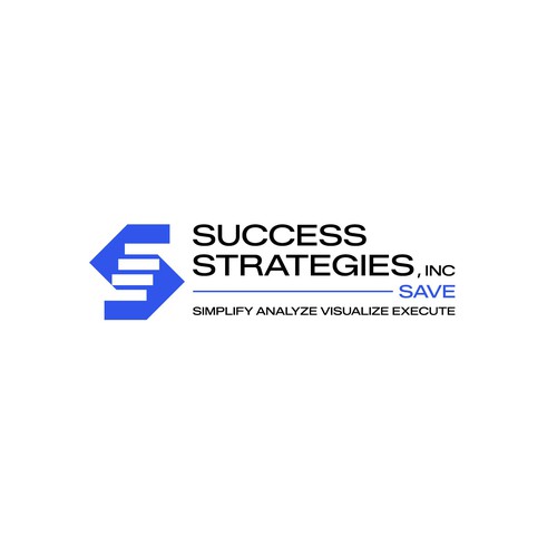 Professional logo with the title 'Four Steps as a Visual Language of Strategy'