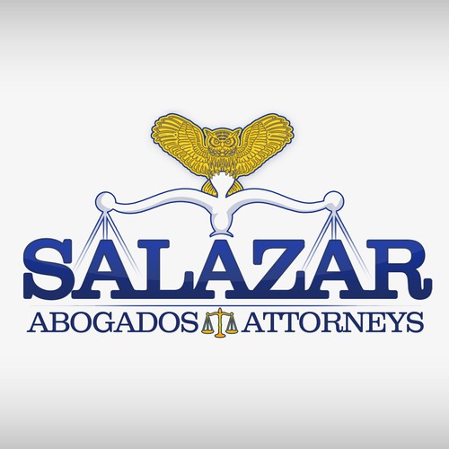 Justice logo with the title 'Create the next logo for Salazar   abogados / attorneys'