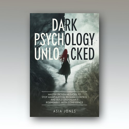 Psychology book cover with the title 'Interesting concept for a self-help book'