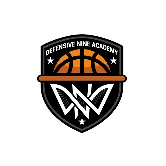 Defense logo with the title 'Modern Eye Catching Logo for a Defense Based Basketball Academy'