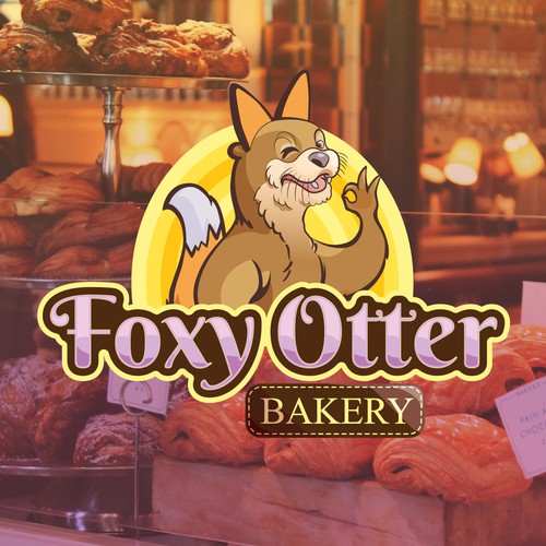 Confectionery logo with the title 'Mascot-logo '