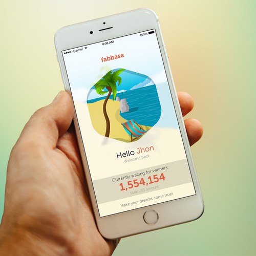 IOS 7 design with the title 'App Design'