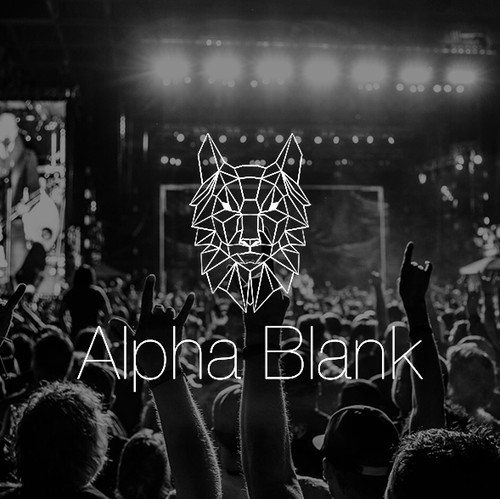 Alpha design with the title 'Alpha Blank'