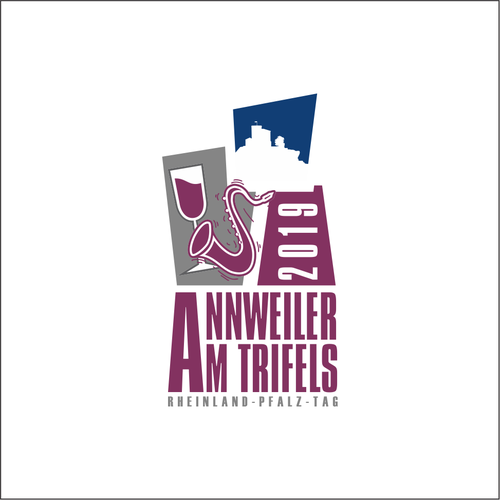 Festival logo with the title 'Logo for festival'