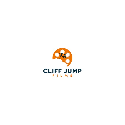 Hill logo with the title 'Cliff Jump Films Logo'
