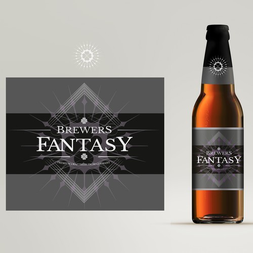 Beer brand with the title 'Logo / Lael Concept, craft beer'