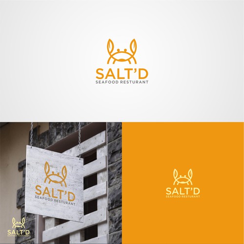 Crab logo with the title 'Salt'd'