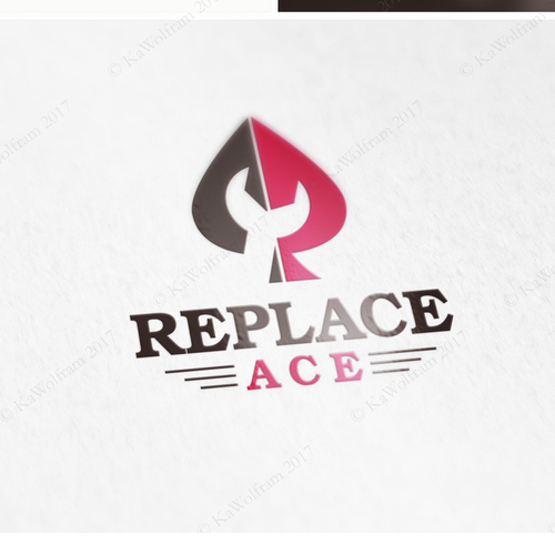 Ace of Spades Icon Logo Design. Flat Related Icon for Web and