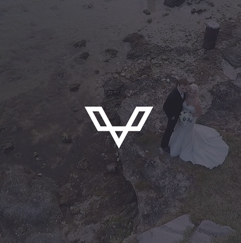 Drone logo with the title 'Logo for Vantage Vertical'