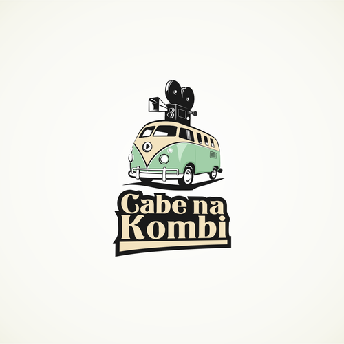 Vehicle logo with the title 'bold logo concept for art and entertainment company'