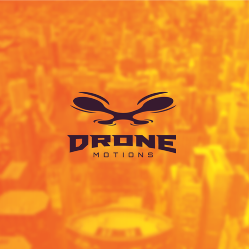 Drone logo with the title 'Drone Motions'