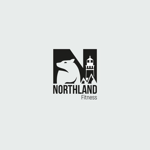 North design with the title 'Northland Fitness'