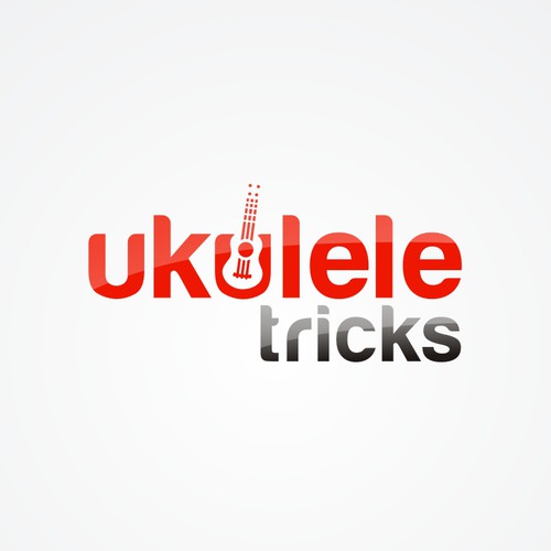 Ukulele design with the title 'Logo Designed for Ukulele Artist'