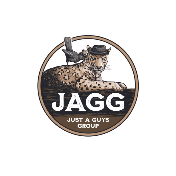 Brown and black design with the title 'JAGG'