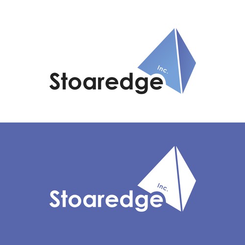 Self storage logo with the title 'Simple and clean logo design concept.'