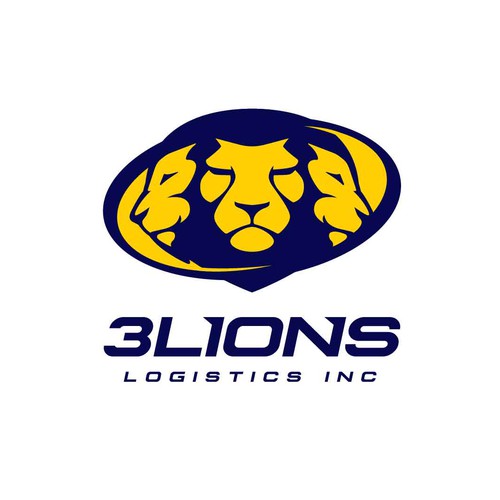 Lion brand with the title 'Dynamic Design Entry for 3Lions Logistics'