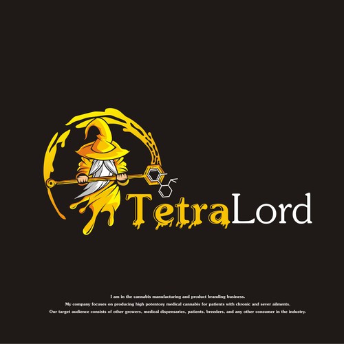 Cancer logo with the title 'Caracter logo of DAB Cananbis Oil wizzard'