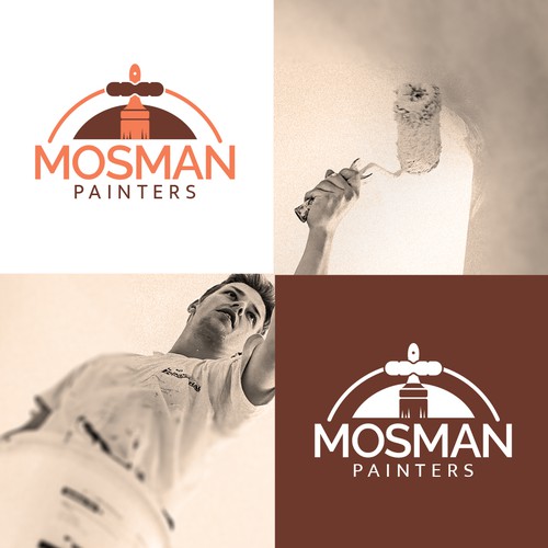 Paint brand with the title 'Mosman Painter Service'