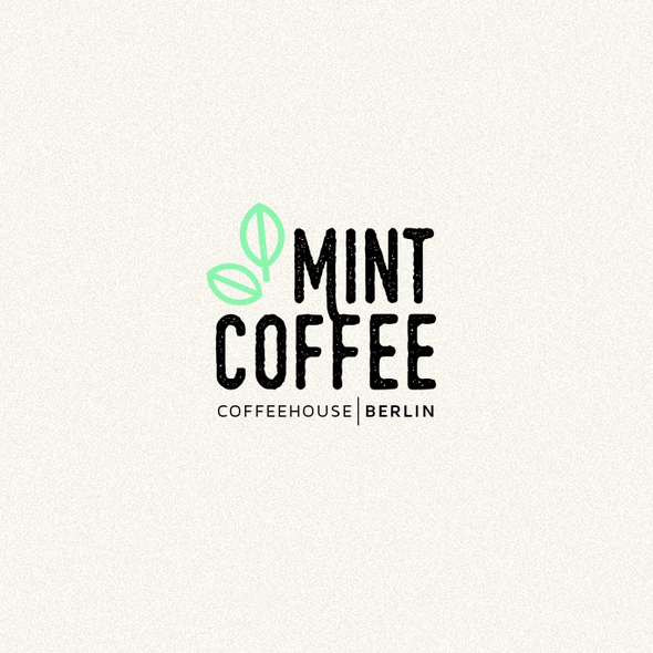 Berlin logo with the title 'logo for coffee shop'