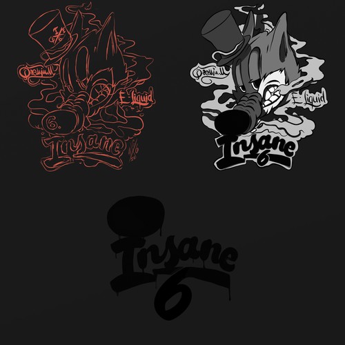 Wolf brand with the title 'mad vapewolf'