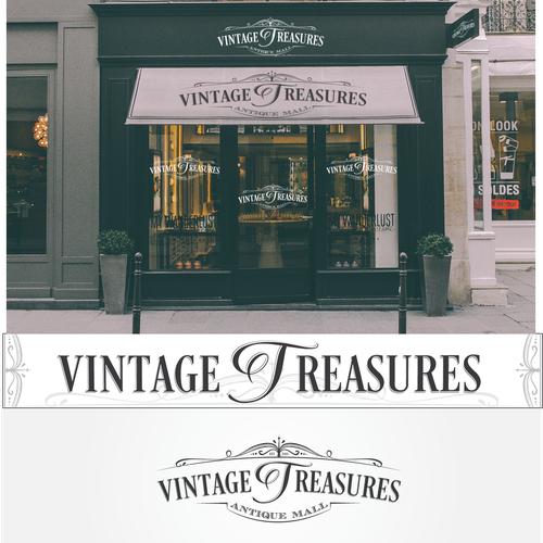 Ornament design with the title 'antique mal'