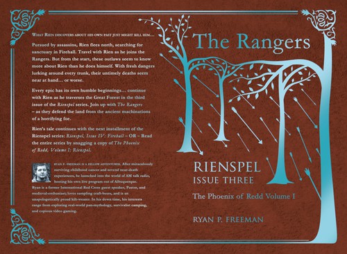 Forest book cover with the title 'Rienspel - Issue 3'