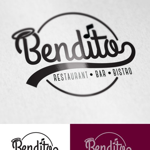 Bistro logo with the title 'create the best logo for a bar/ bistro which plays a great electronicmusic'